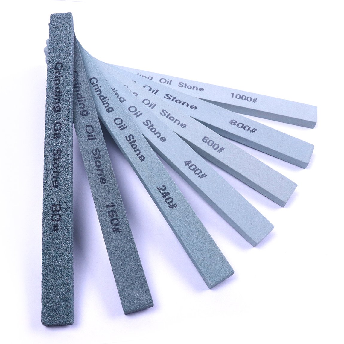 Amazon.com: ATOPLEE Knife Sharpening Stone Set,7pcs Green Silicone